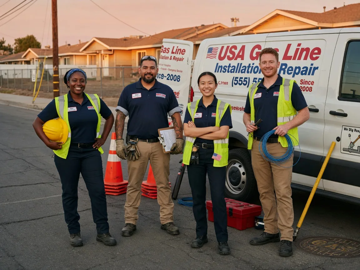 Gas Line Installation company in La Fayette, IL